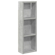 Armadio da Bagno | Mobile da Bagno a muro Grigio Cemento 20 x 10 x 60,5 cm