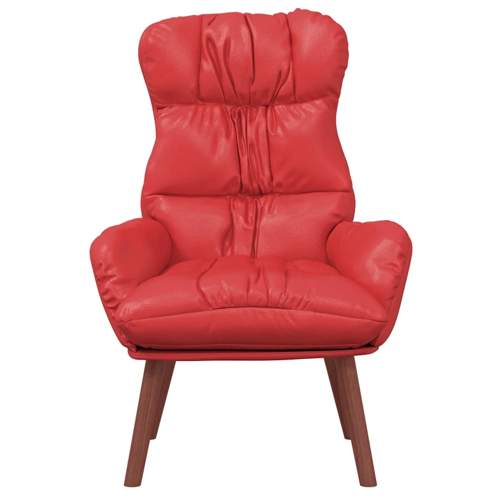 poltrona Rosso 69 x 74 x 93 cm Pelle Artificiale 42001876