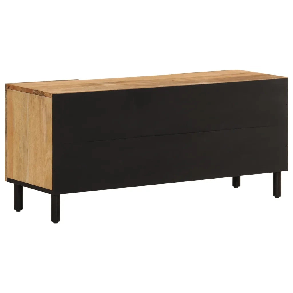 Mobile Porta TV 105x33x46cm in Legno Massello di Mango 358212