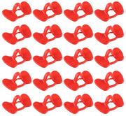 Clip Anti-Pikken per Pollo - 20 Stuks - Rood