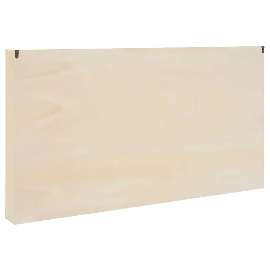 Vetrina a muro Beige 100 x 8,5 x 54 cm Legno compensato 42015630