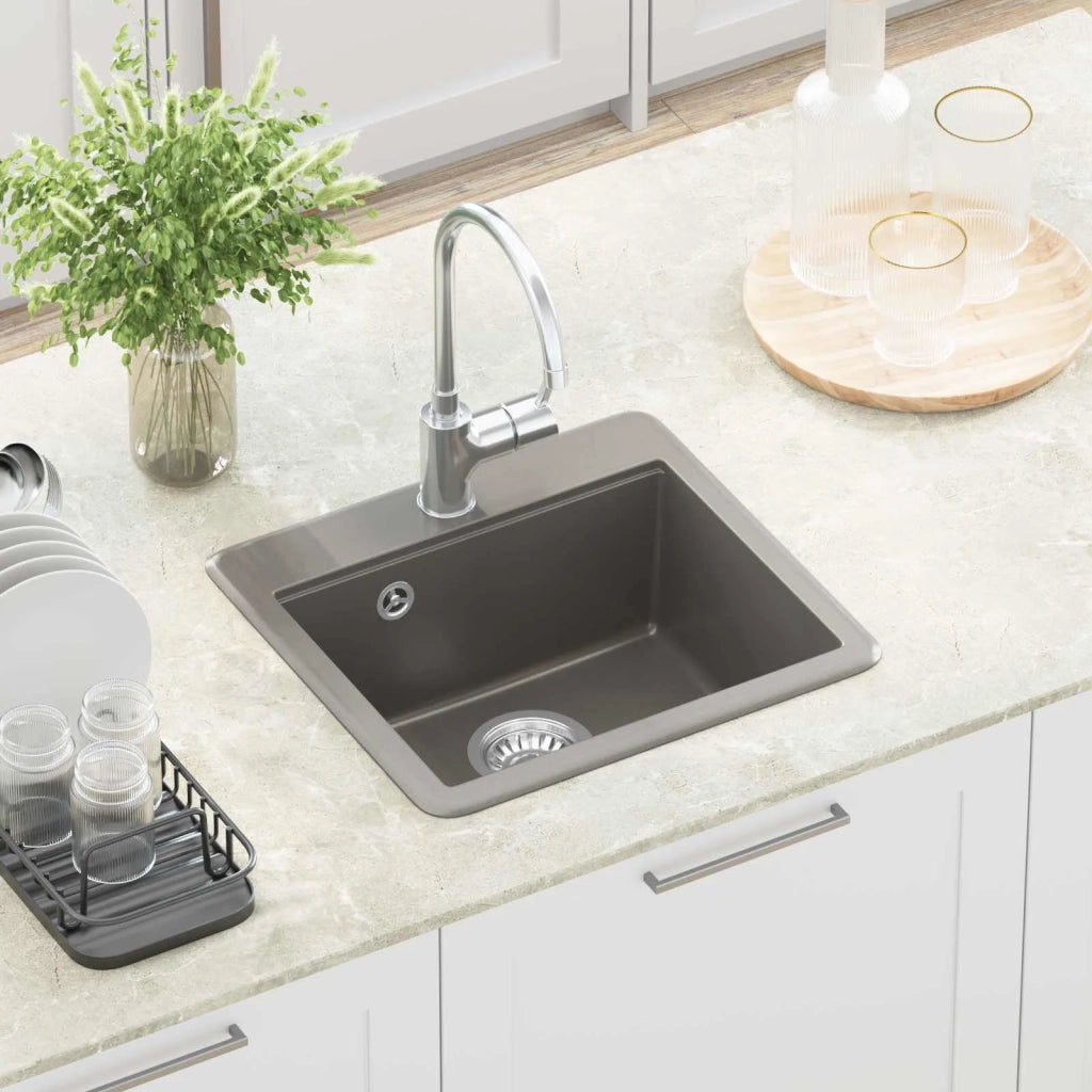 Lavello Grigio 470 x 440 mm Granito CFW2725484