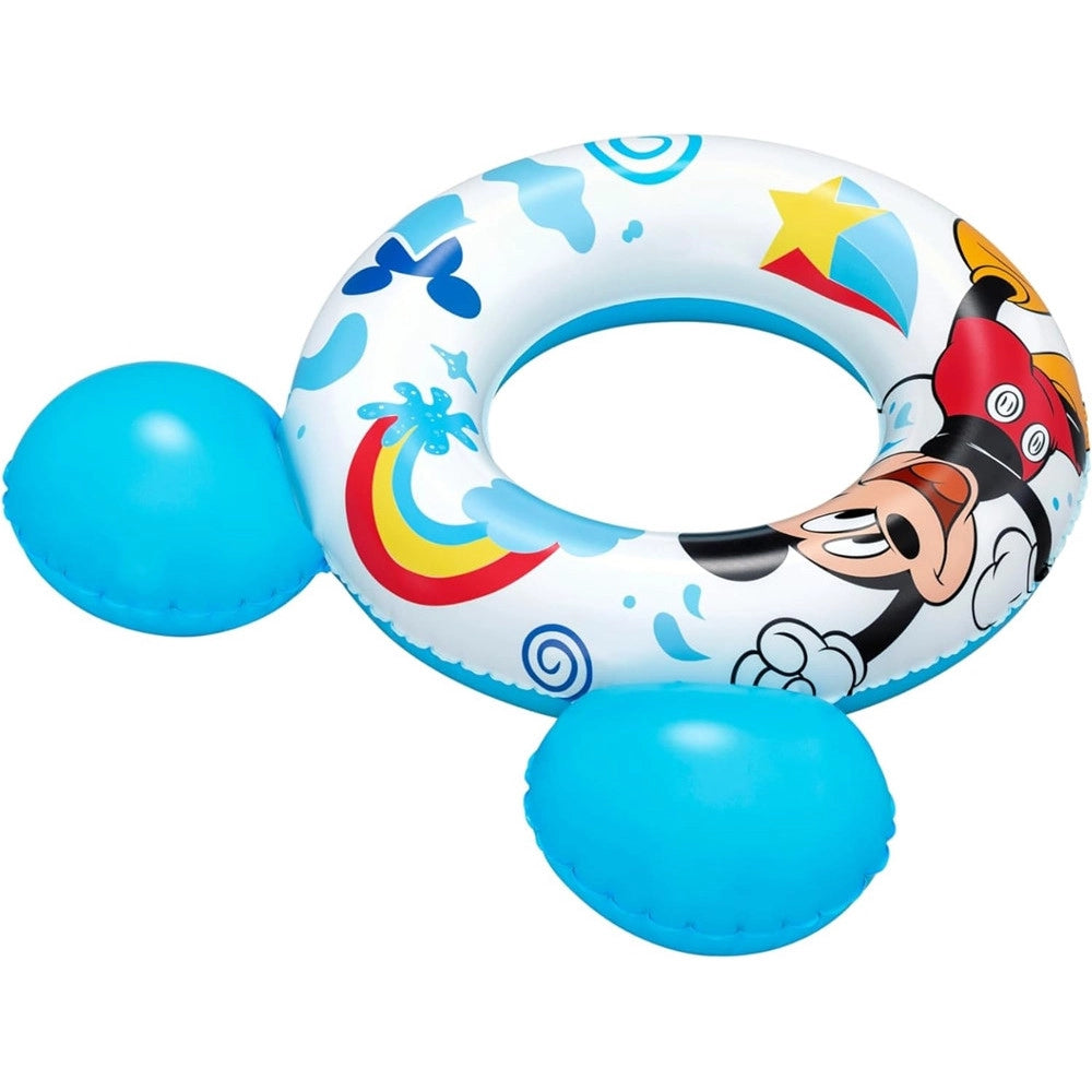 Trade Shop - Salvagente Gonfiabile Splash Pal Mickey&friends 65 Cm Con Orecchie Topolino 9102k -