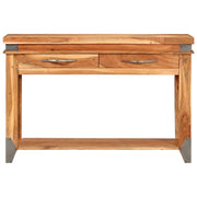 Tavolo Consolle | Tavolo d'Ingresso 110x34x74 cm in Legno Massello di Acacia
