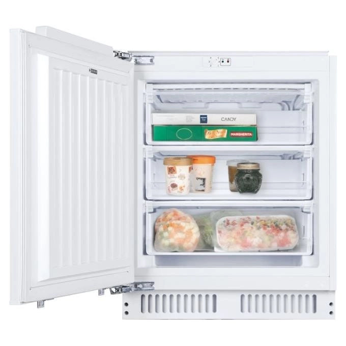 Candy CUS68EW Congelatore verticale Da incasso 95 L E Bianco