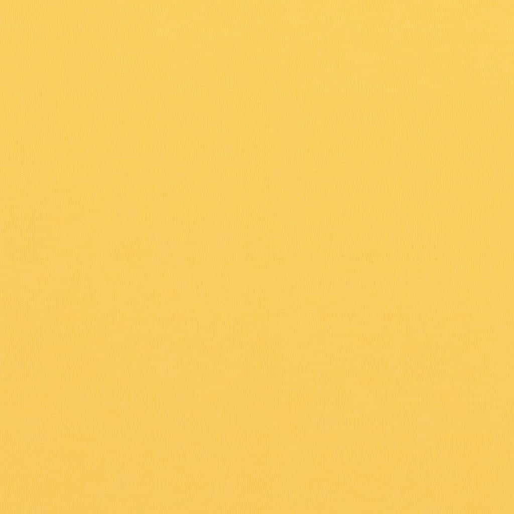 Schermo per balcone schermo per la privacy 75 x 400 cm tessuto Oxford giallo 02_0010194