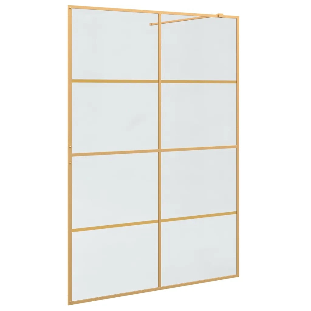 Parete Doccia Walk-in Oro 140 x 195 cm vetro temperato