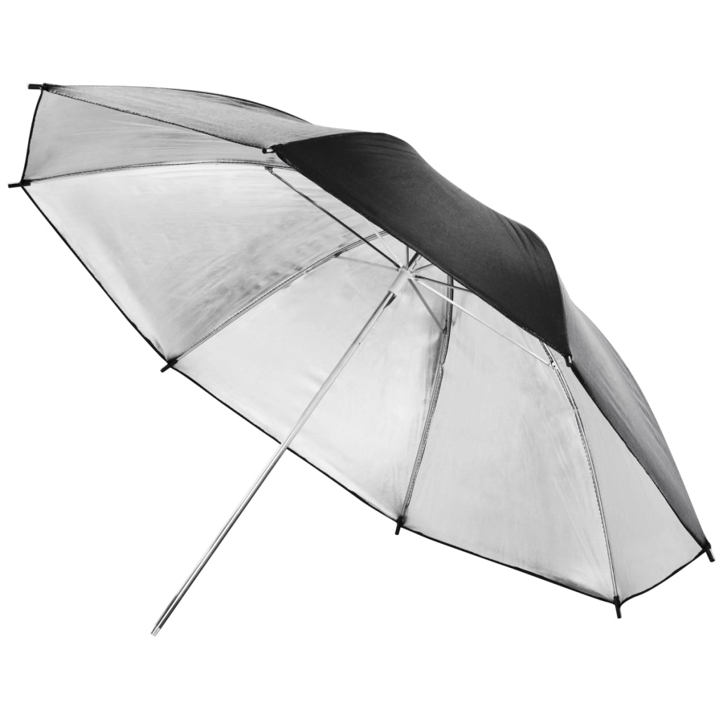 Set di ombrelli reflex e trasparenti 84 cm, ombrello fotografico in 3 parti traslucido, color oro, color argento, per diversi stili di luce