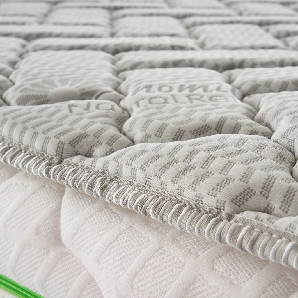 Topper Singolo 80x190 in memory foam 3 cm con rivestimento Trapuntato con Elastico