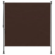 Tenda a rullo | Tenda avvolgibile Esterna Marrone 150 x 270 cm