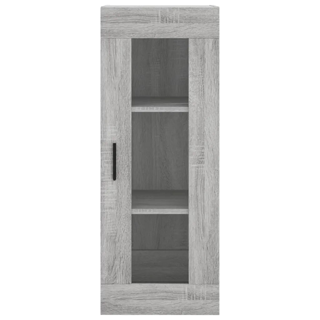Credenza Grigio Sonoma 34,5x34x180 cm in Legno Multistrato 3199447