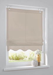 Veloce tenda per giardino con occhi - Elegante e pratica - 1 pezzo - Colore naturale - 80 x 140 cm
