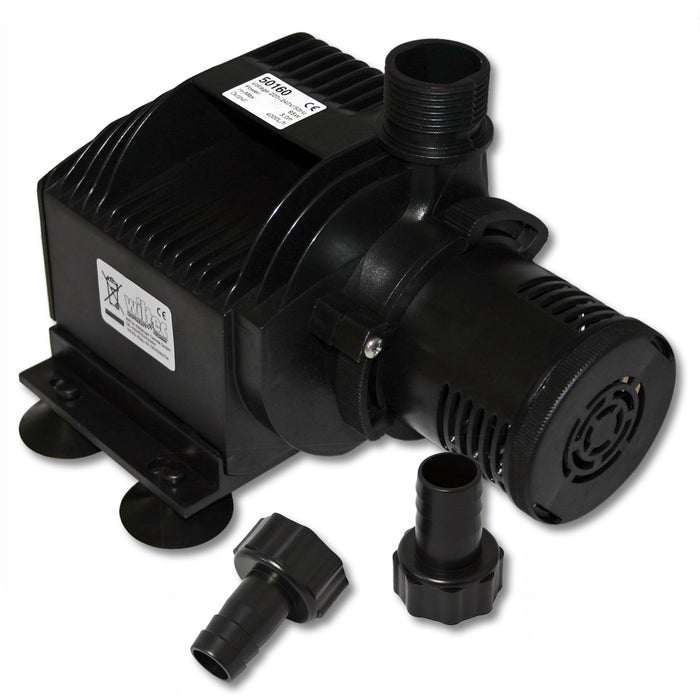 Set per laghetti 6000l Filtro a pressione Chiarificatore UVC 11W Tubo 25m Pompa 65W Pompa fontana