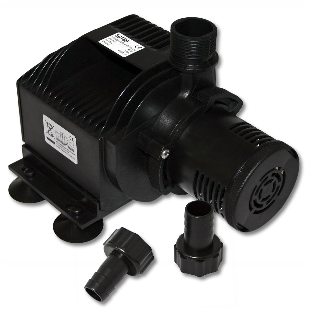 Set per laghetti 6000l Filtro a pressione Chiarificatore UVC 11W Tubo 25m Pompa 65W Pompa fontana