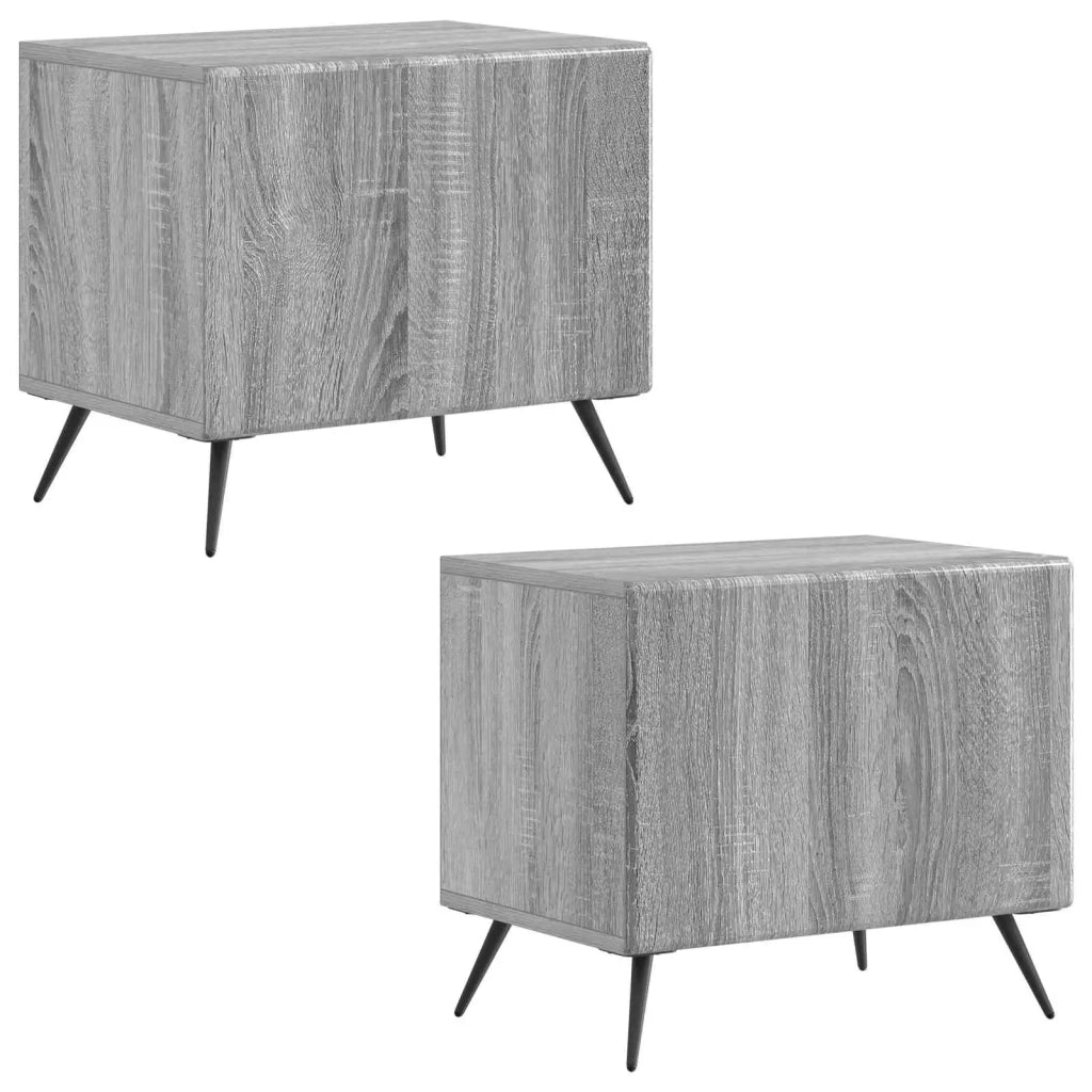 Mobile TV Sonoma grigio Legno ingegnerizzato 897561