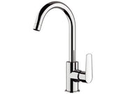 Rubinetto per lavello cucina con canna alta a u girevole - serie vanity