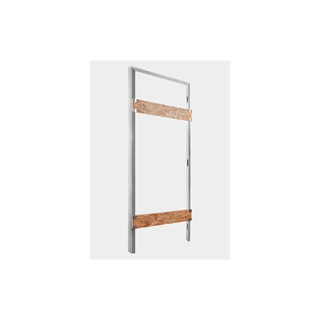 Telai In Kit Per Porte Filo Muro Battente Syntesis In Tutte Le Misure (Senza Pannello Porta) - 75X210 Spingere Sinistra