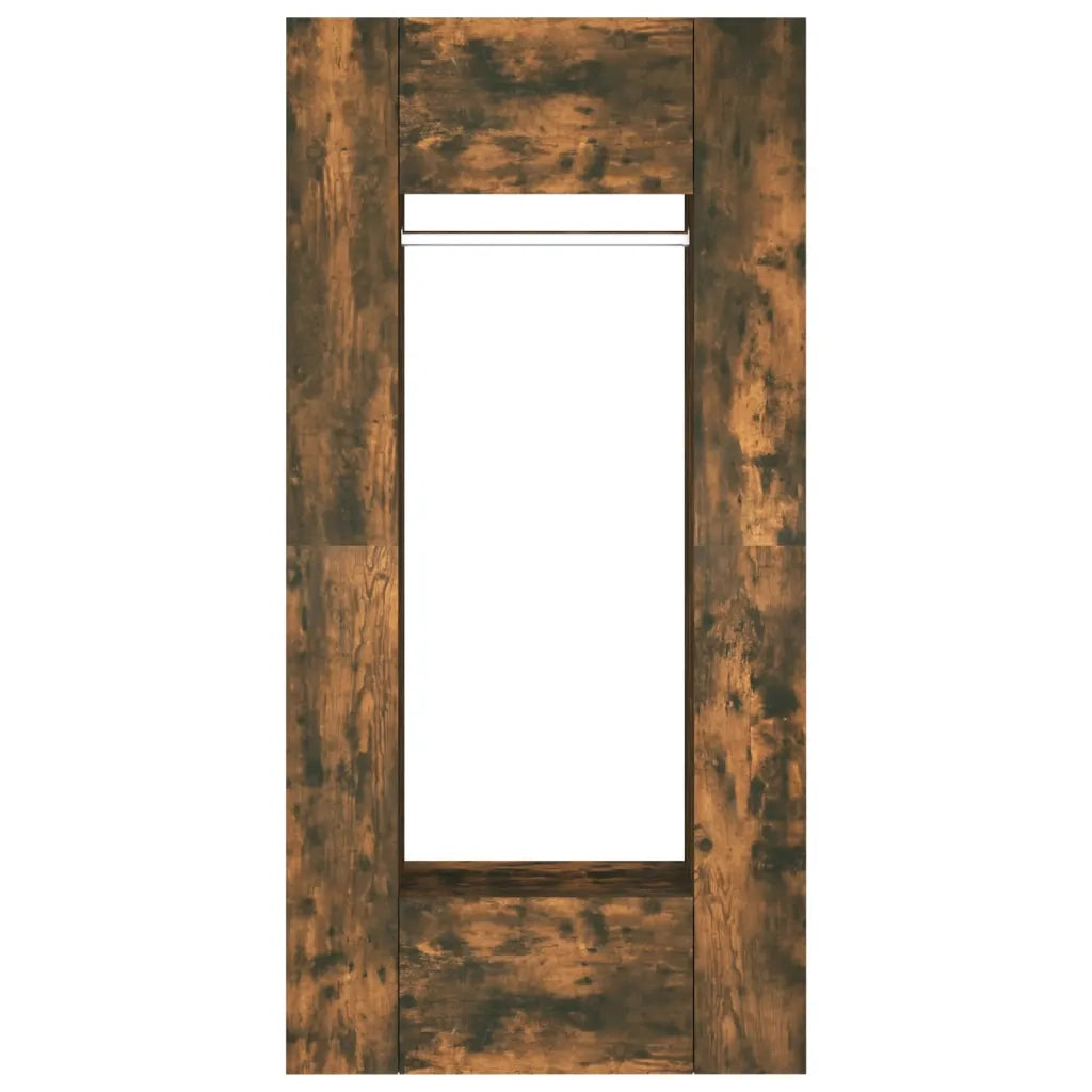 Mobili da Corridoio 2 pz Rovere Fumo in Legno Multistrato 3114179