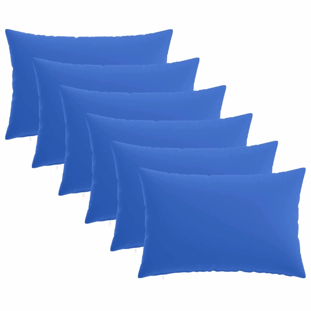 Federa 6 pcs HEERLEN Blu Reale 50 x 70 cm Poliestere 911392