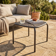 Tavolo da Giardino in Acciaio cm 40x40x43 - DELL