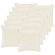 Federa 12 pcs HOUTEN Bianco 45 x 45 cm 918900