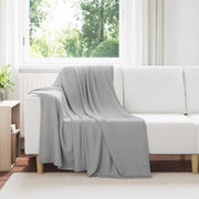 Coperte da Pile 6 pcs Grigio 170 x 130 cm Panno 42017057