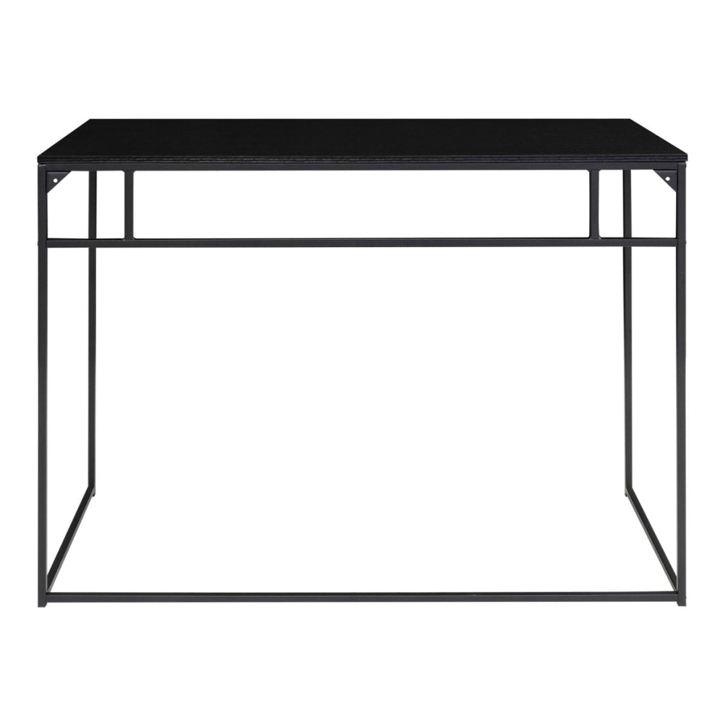 Scrivania Vita, Nero, Metallo, 45x100x75 cm