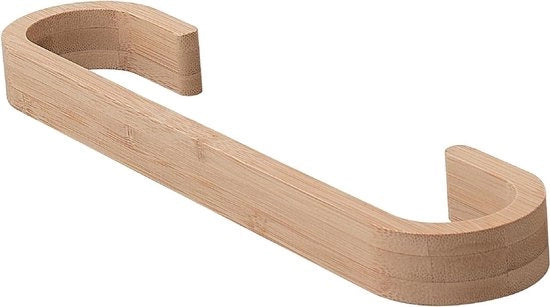 Sostegno per asciugamano 30 cm naturale Himalaya - accessorio per la doccia