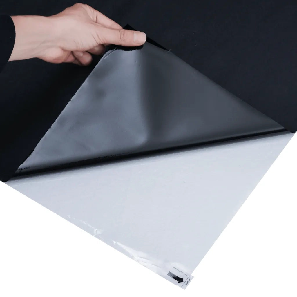 Pellicola Vetri Statica Smerigliata Nera 60x500 cm PVC 155832