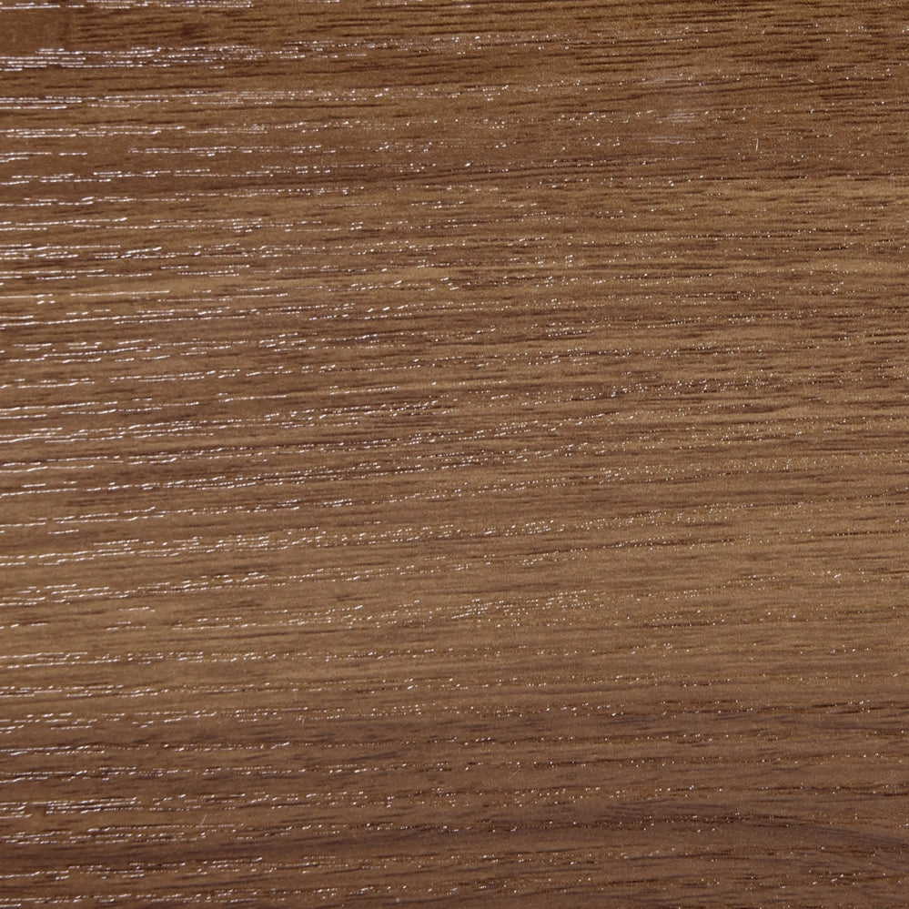 Tavolino in Legno Scuro con Piano in Vetro Nero Struttura in Metallo Funzione Contenitiva Rettangolare Design Moderno