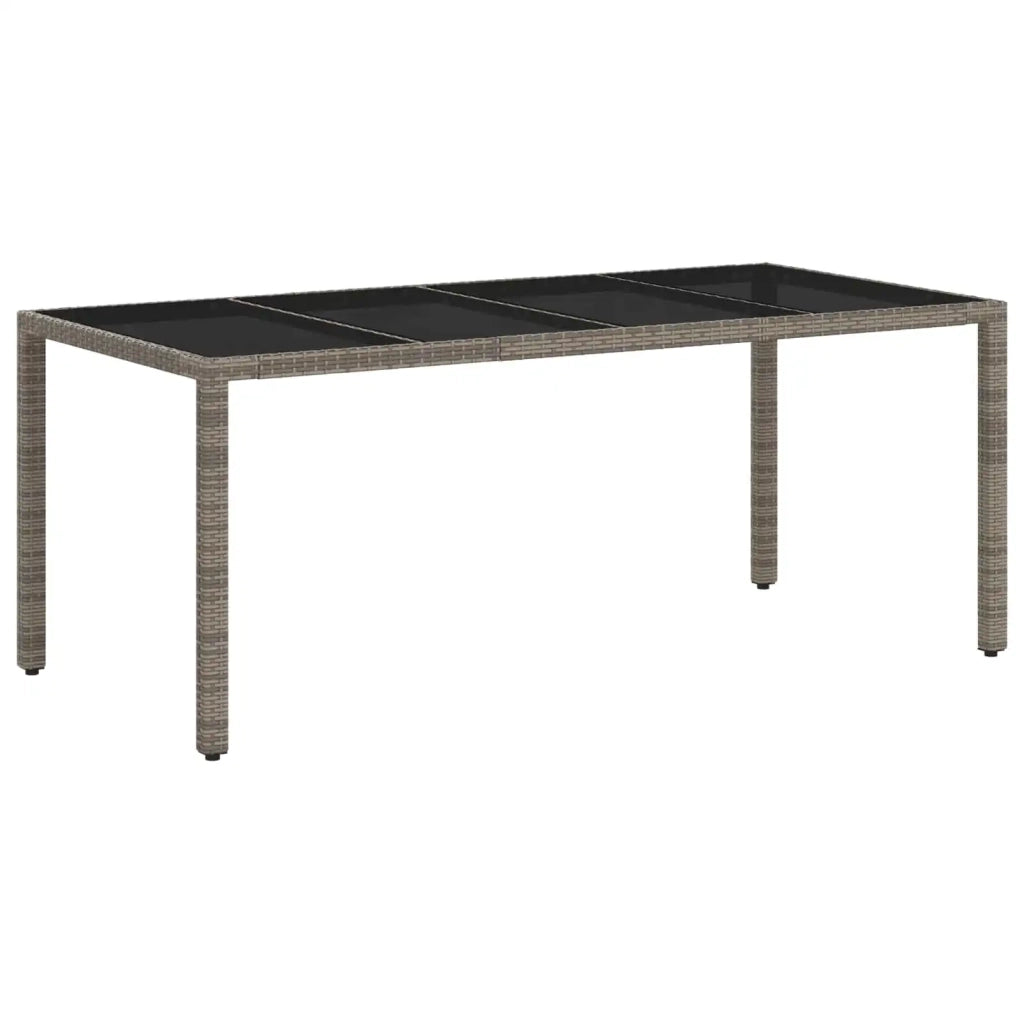 Set da pranzo per esterni 7 pcs Grigio chiaro e grigio scuro 3422330