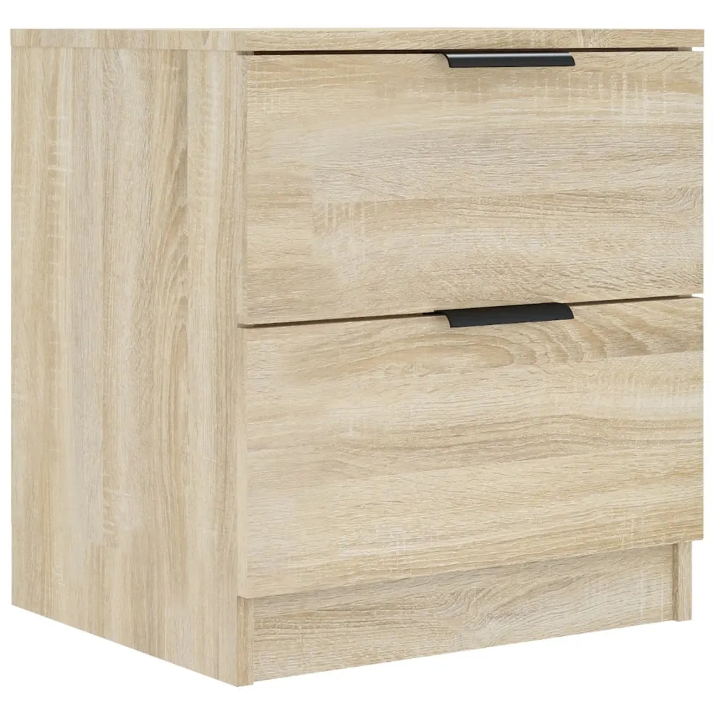 Comodini 2 pz Rovere Sonoma in Legno Multistrato cod mxl 30608