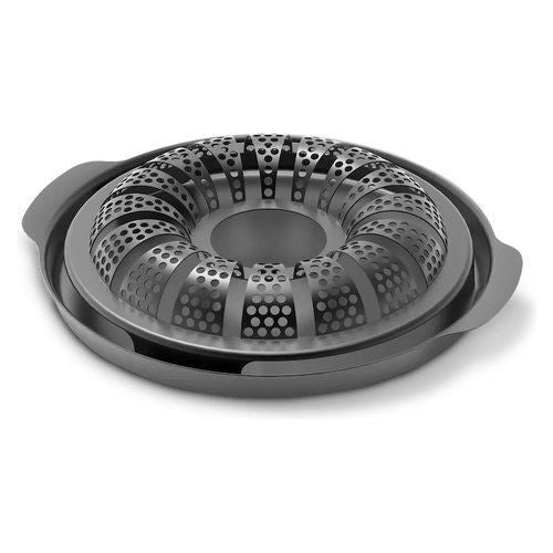 Weber 17637 Set di Cottura per Maiale e Bacon 2in1 acciaio placcato lavastoviglie 16 fette colore Grigio Scuro