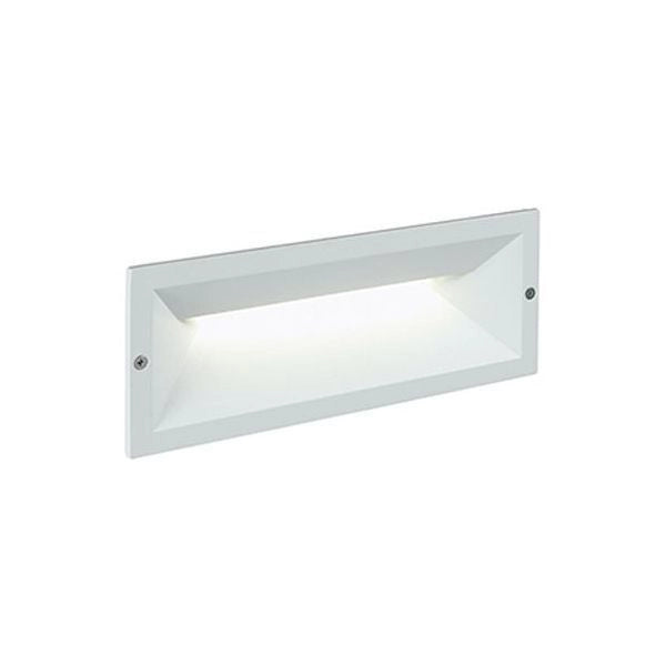 LAMPADA SEGNAPASSO DA INCASSO BIANCA A LED 13W 4000K 280 LUMEN MASK SOVIL