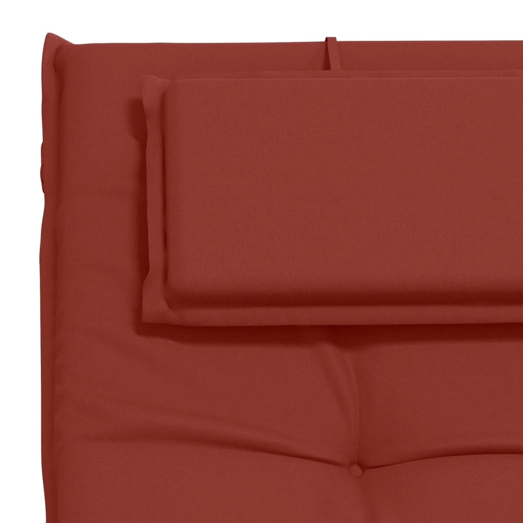 Cuscino per Lettino GEMERT 100% Poliestere Rosso 947522
