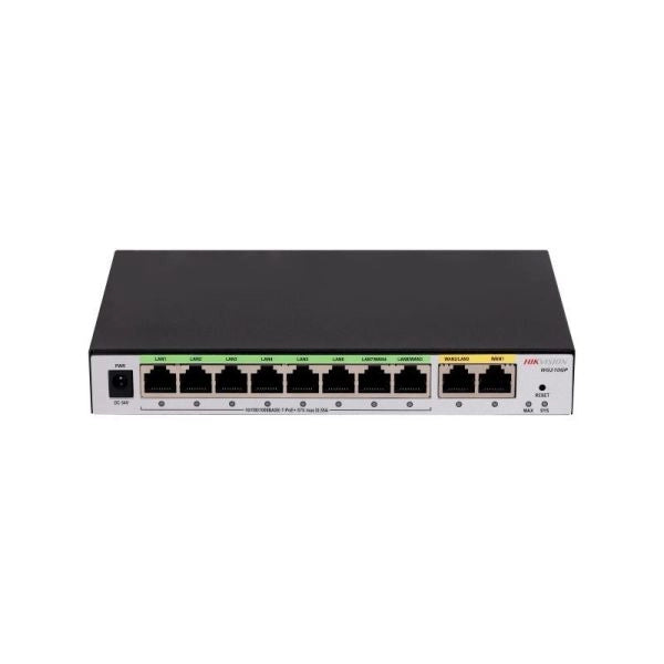 Hikvision controller 8-port gigabit poe, ap controller, 200 users - DS-3WG210GP-SI