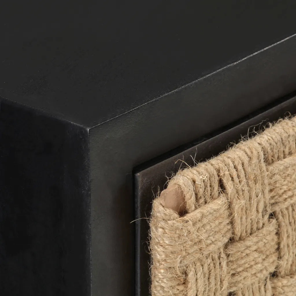 Credenza | Madia | Buffet da pranzo | Armadio da pranzo 60x35x70 cm in Legno Massello di Mango