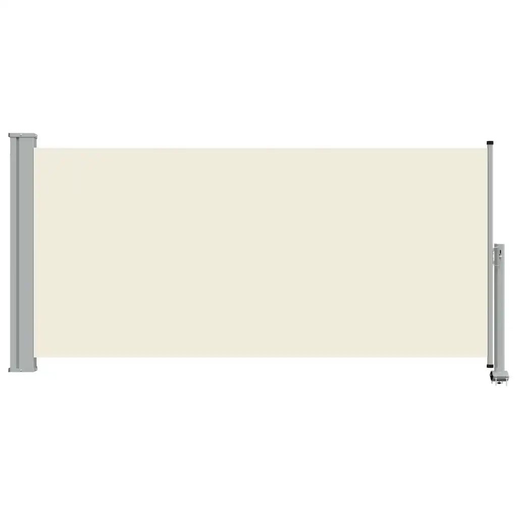 Tenda da Sole Laterale Retrattile 120 x 300 cm Crema 45188