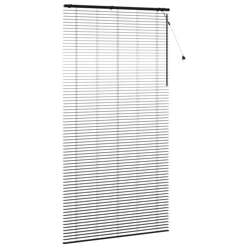 Tenda Veneziana Nero 130 x 250 cm 35 mm 42015522