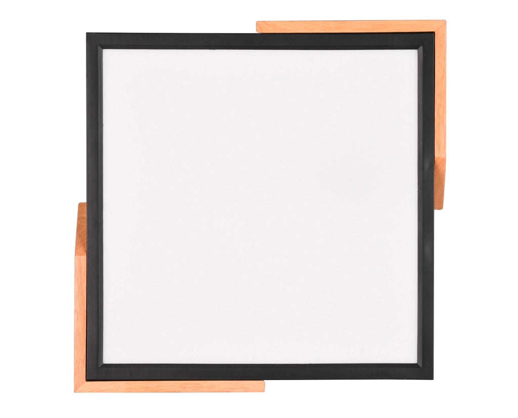 Plafoniera da Interno a LED in Plastica Nero Opaco