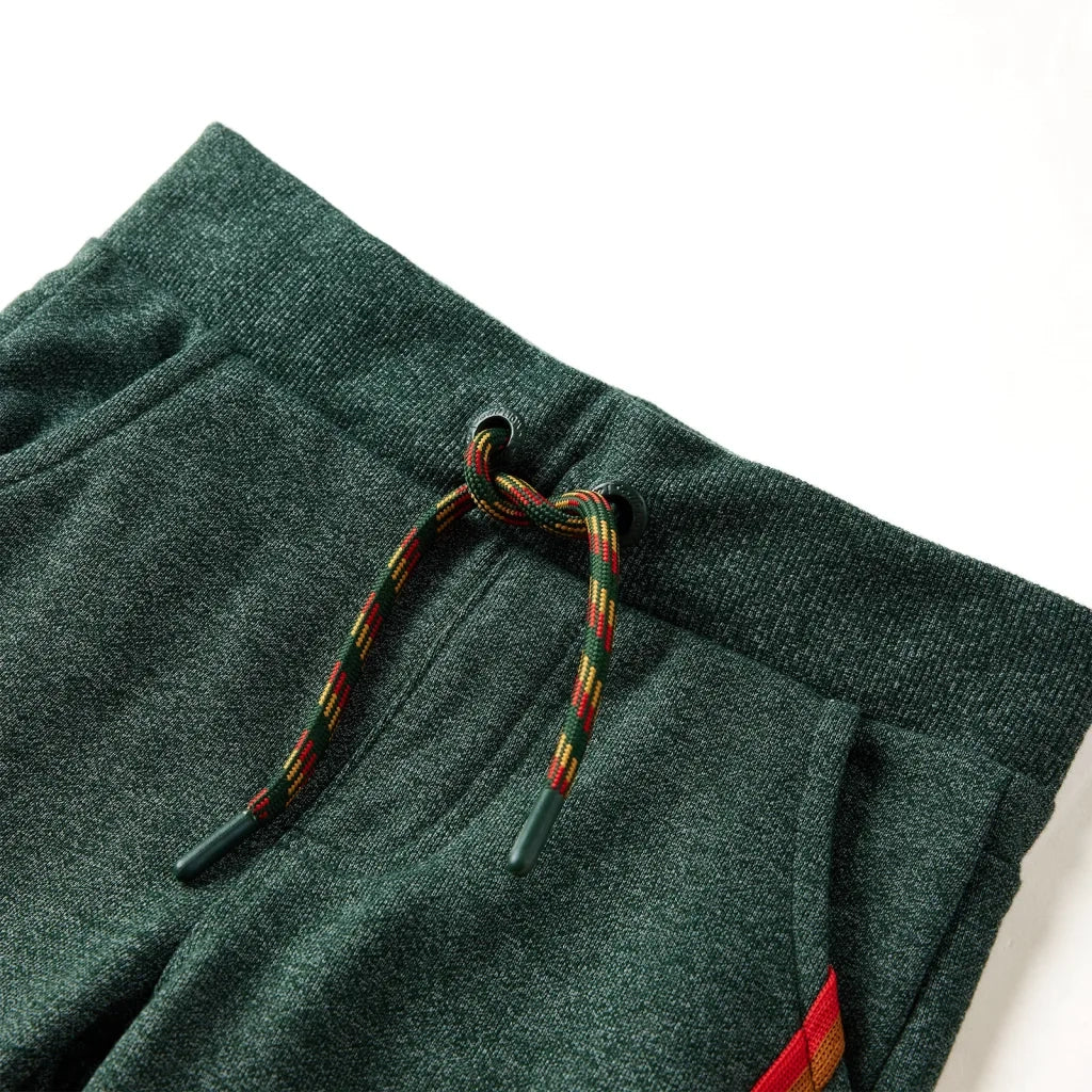 Pantaloni Tuta per Bambini Verde Scuro 92 CFW2568721