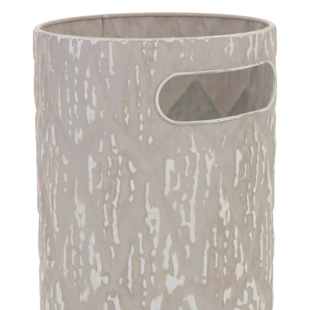 Portombrelli in metallo grigio 20,5x20,5x50,5h cm