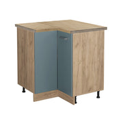 Vicco Mobile ad angolo cucina Grigio-blu 75.6 cm , PL Rovere