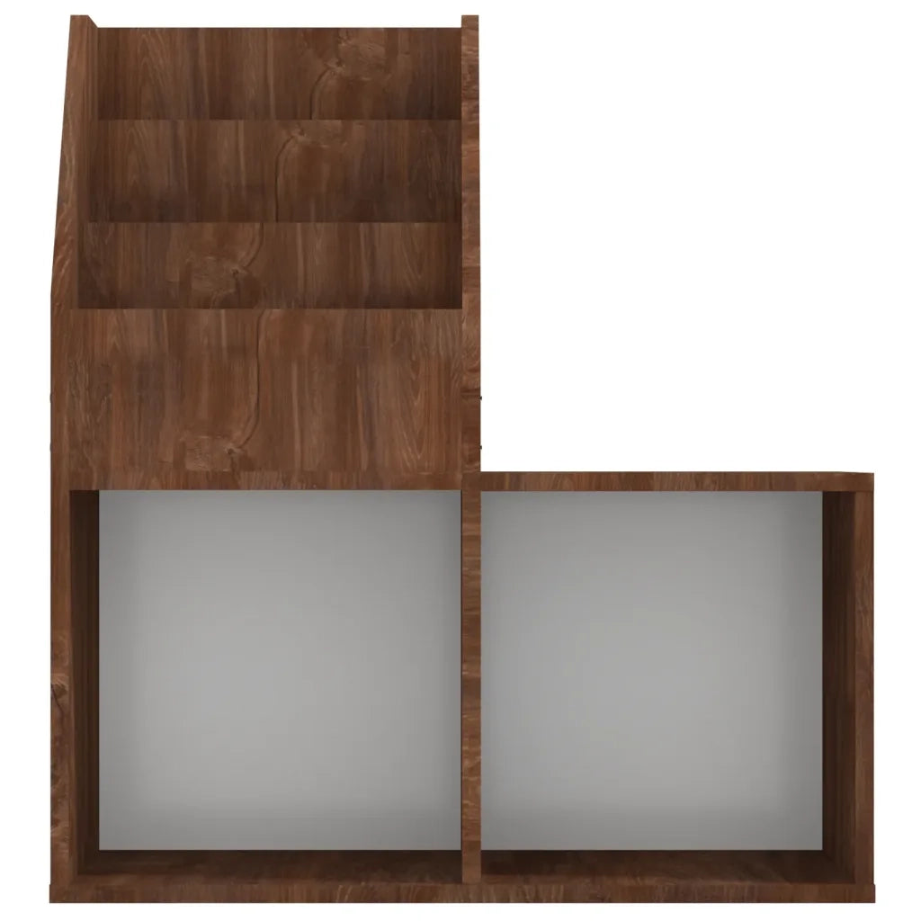Portariviste per Bambini Rovere Marrone 71x30x78,5cm Legno CFW5924875