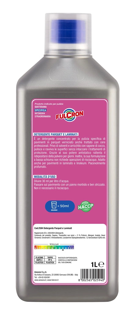 Fulcron Detergente Parquet e Laminati Arexons 1 L