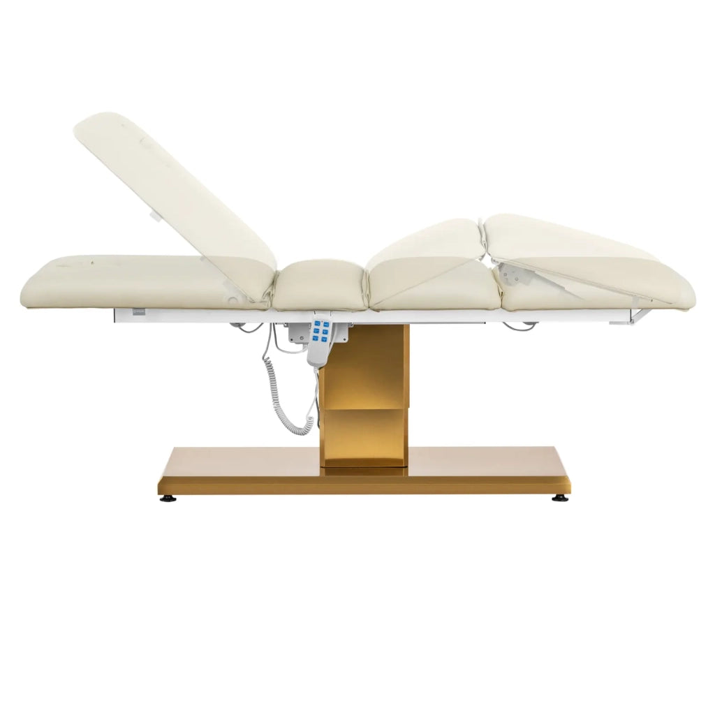 Poltrona estetica 300 watt 150 kg crema e oro 14_0008997