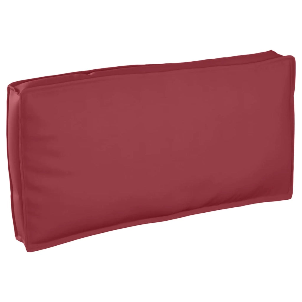 Cuscino Rosso Vino 120 x 60 x 12 cm Tessuto Oxford 42001564