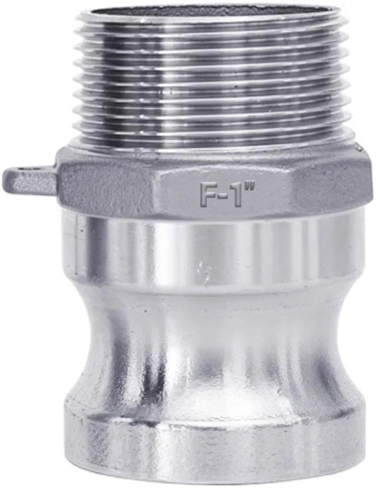 Connettore di tubo F-1 pollice - Acciaio inossidabile - Chiusura a compressione - Alta pressione - Campo di temperatura - Resistente alla corrosione - Connettore di tubo