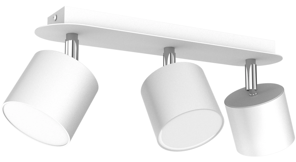 Plafoniera Milagro DIXIE bianca 3 luci LED GX53 20W