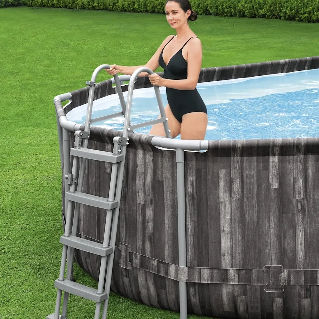 Bestway Set Piscina Ovale 7,32x3,66x1,22 m 3202689